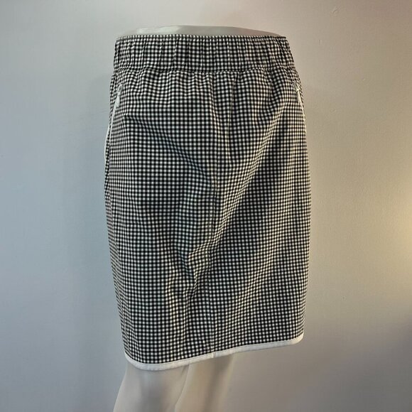 T by Talbots Women's Black White Gingham Skort - Plus Size X - NWT $79.50 - Picture 2 of 7